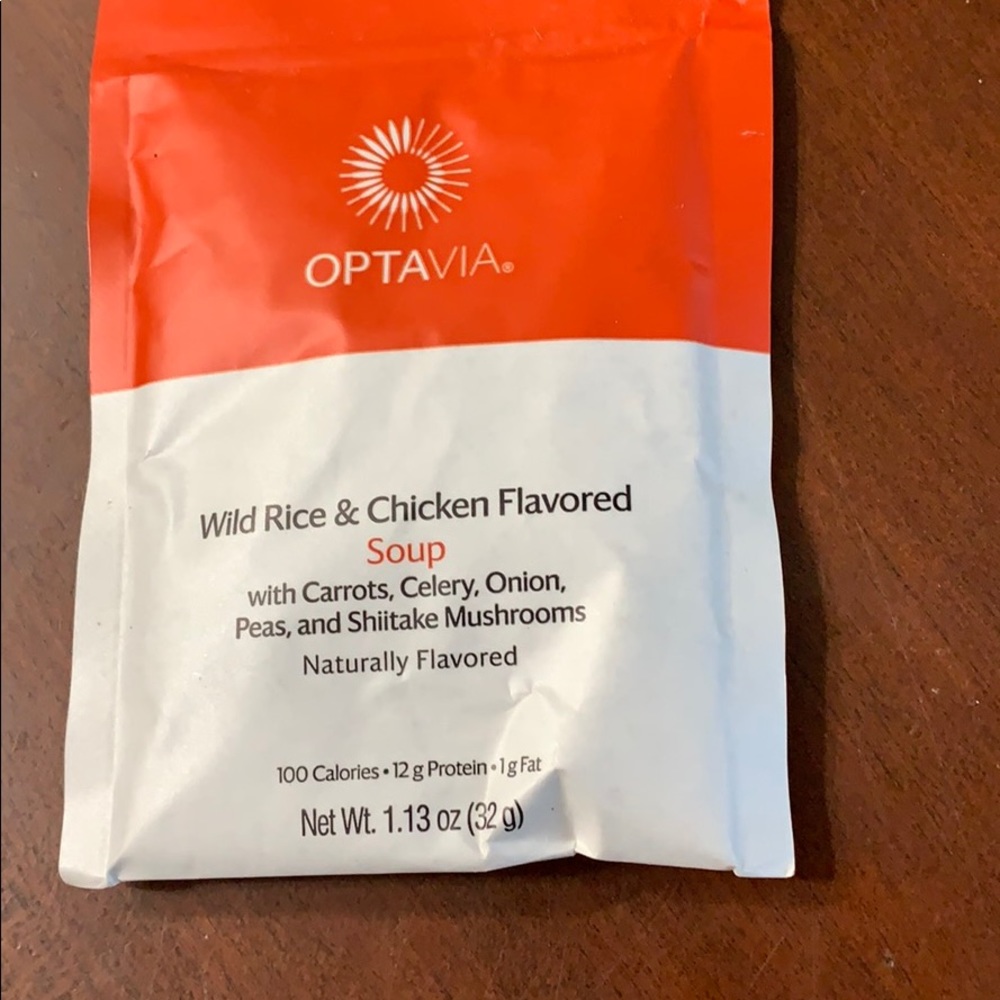 Optavia wild rice & chicken soup